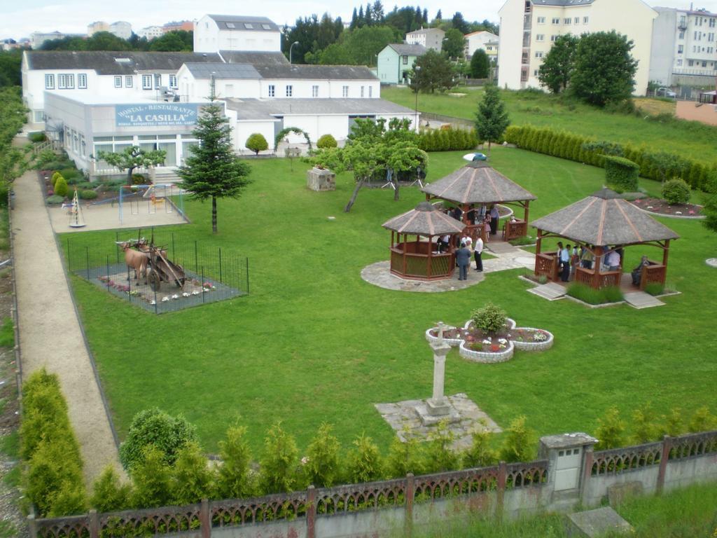 Hostal La Casilla Guitiriz Esterno foto